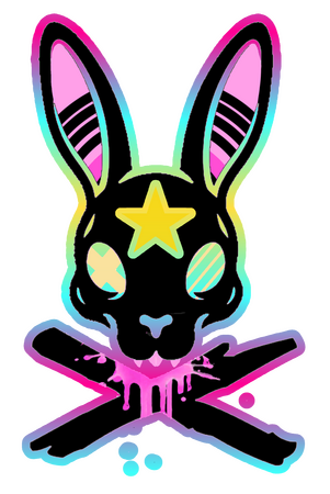 Cyber Pirate Bunny Logo
