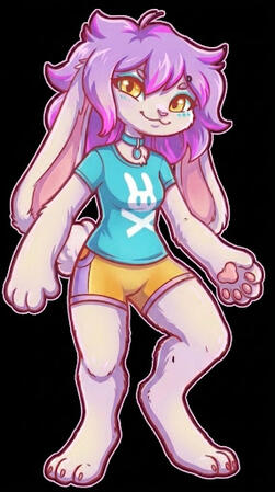 Bunnyclaw bunnygirl mascot